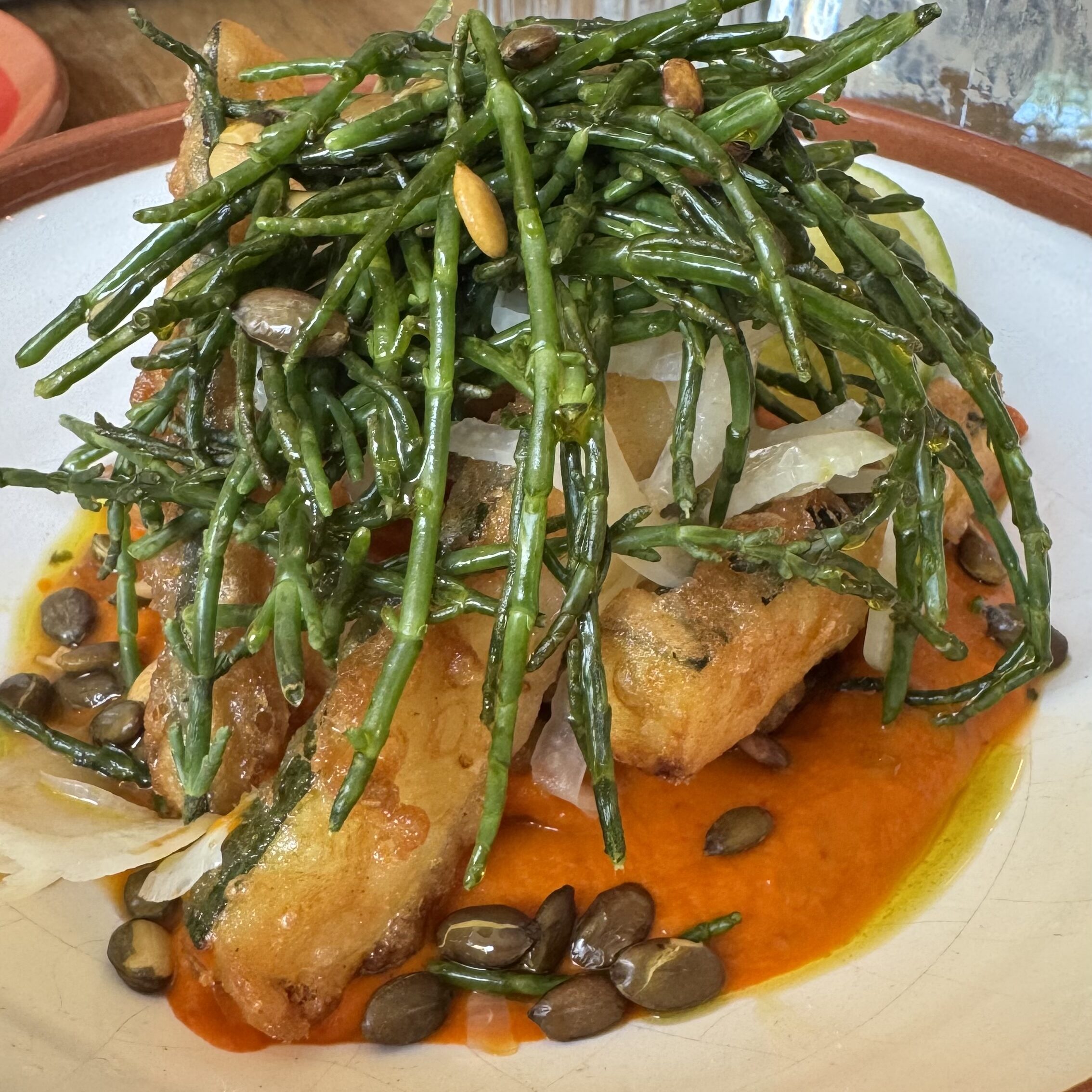 Pumpkin themed brunch during perfect autumn summer day trip